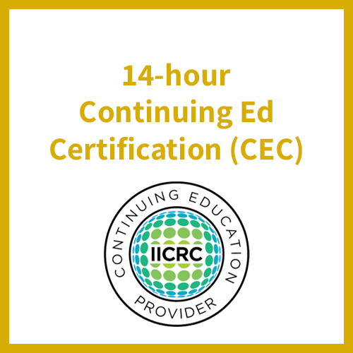 14-hour Continuing Ed Certification (CEC)
